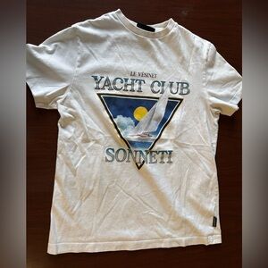 Sonneti Yacht Club Graphic T-Shirt in White